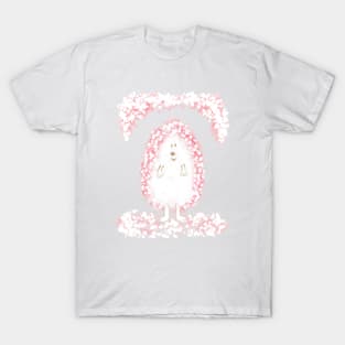 Cherry Blossom Hedgehog Sakura Japanese Kawaii T-Shirt